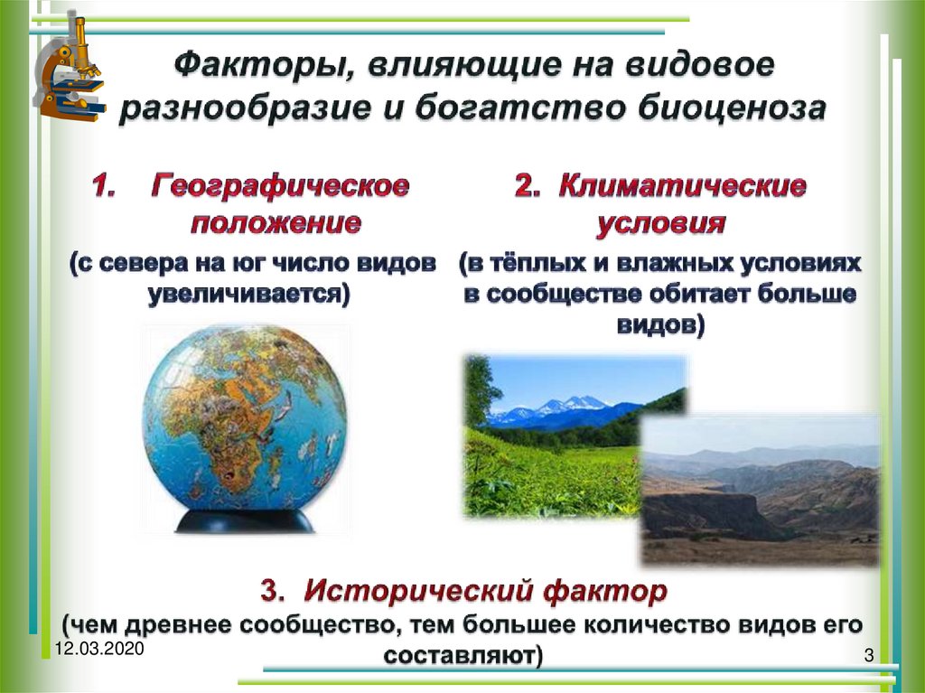 Как влияет географическое положение. Факторы влияющие на видовое разнообразие. Факторы влияющие на видовое разнообразие сообществ. Факторы видового разнообразия. Какие факторы влияют на видовое разнообразие.