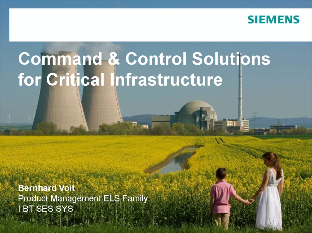 Command & Control Solutions for Critical Infrastructure