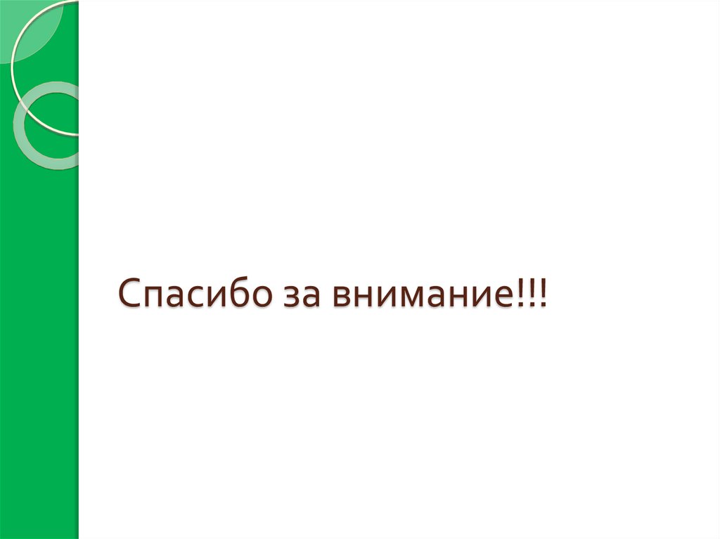 Спасибо за внимание!!!