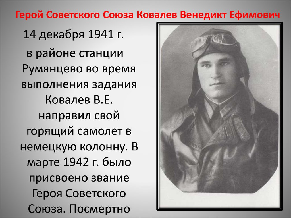 Какие подвиги совершил шариков выберите. Ковалев герой советского Союза. Горовец герой советского Союза летчик.