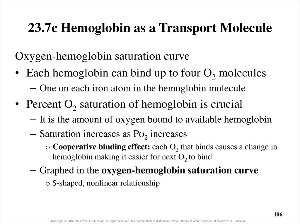 23.7c Hemoglobin as a Transport Molecule