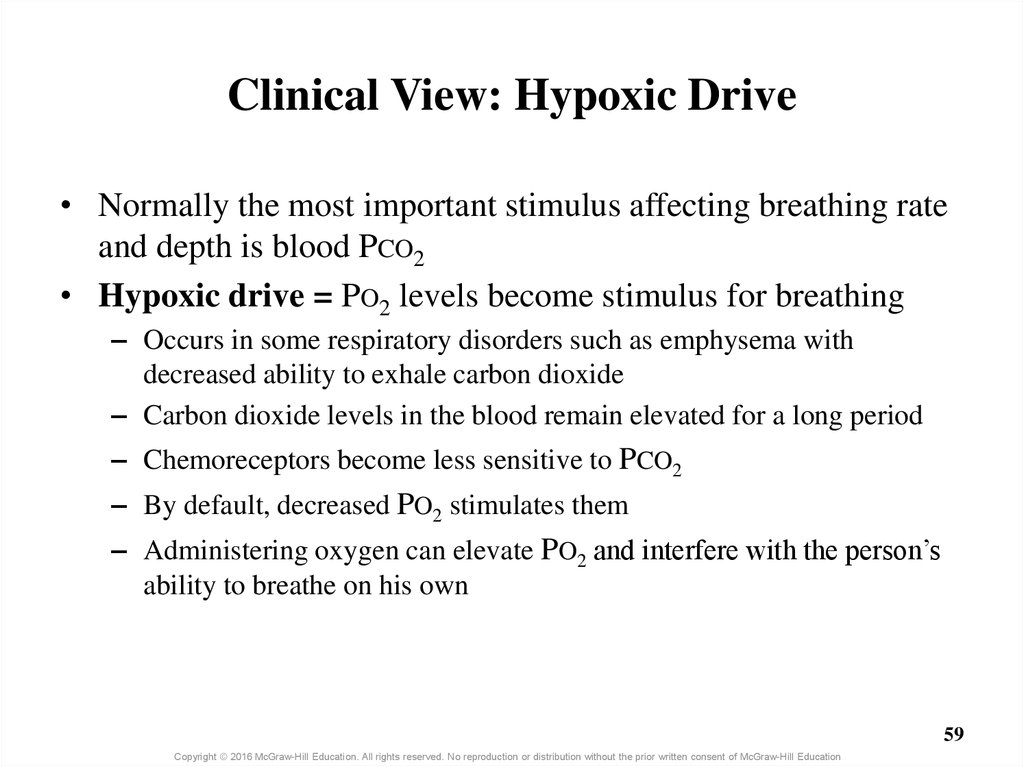 Clinical View: Hypoxic Drive