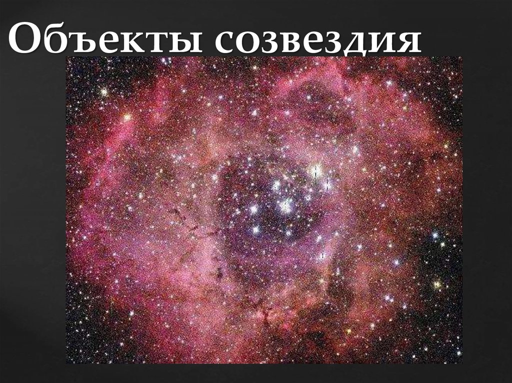 Объекты созвездия
