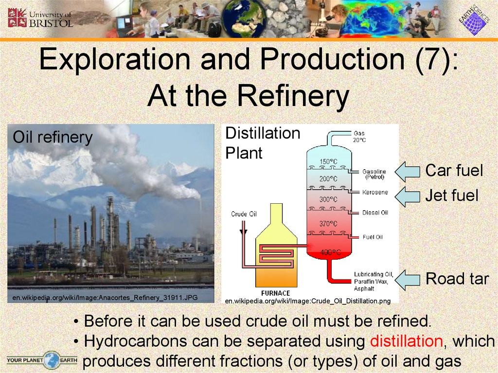 Exploration and Production (7): At the Refinery