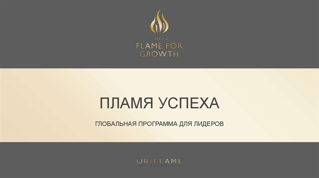 ПЛАМЯ УСПЕХА