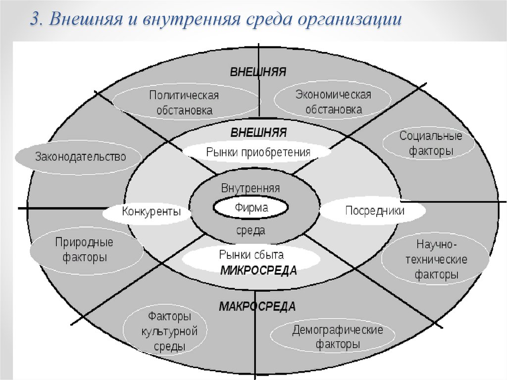 Среда предприятия в рамках которого осуществляется проект