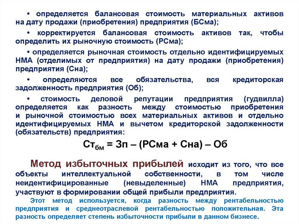 Фактические расходы определяются