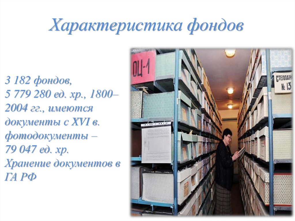 Национальный архивный фонд