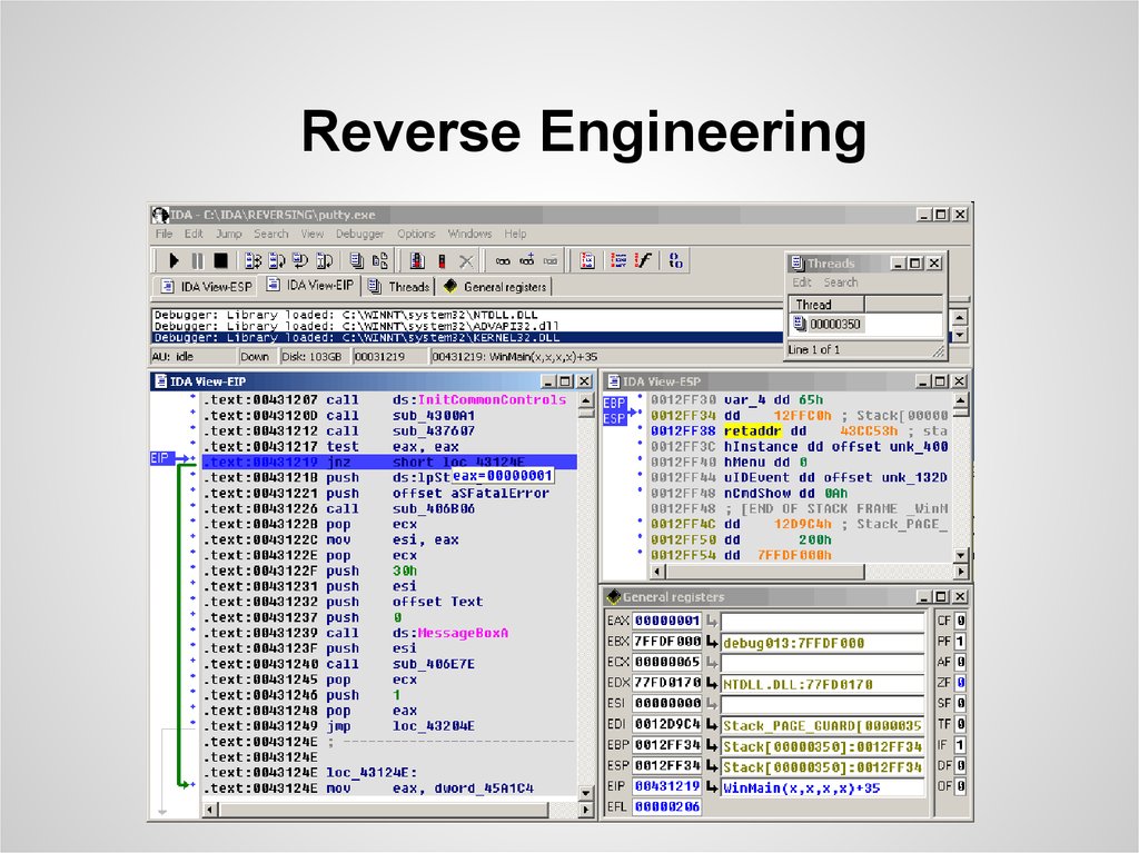 Reverse engineering software