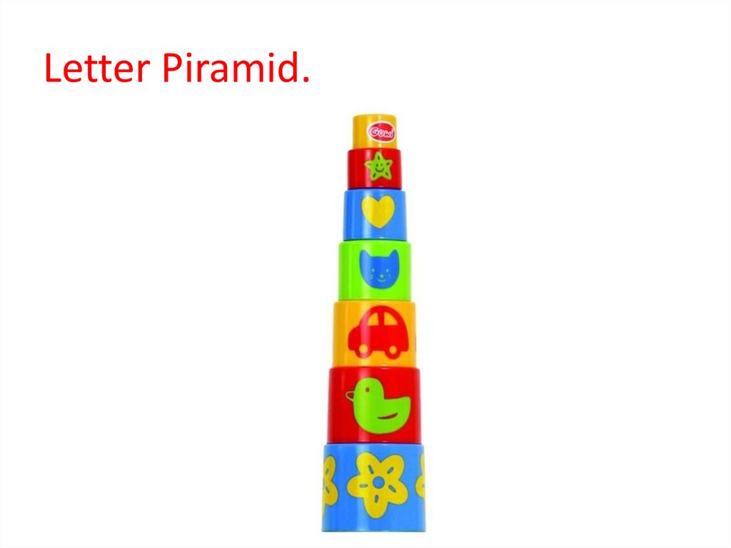 Letter Piramid.
