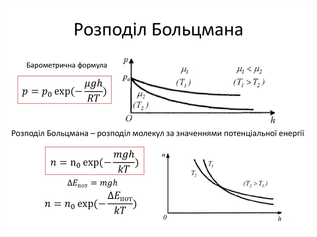 Розподіл Больцмана