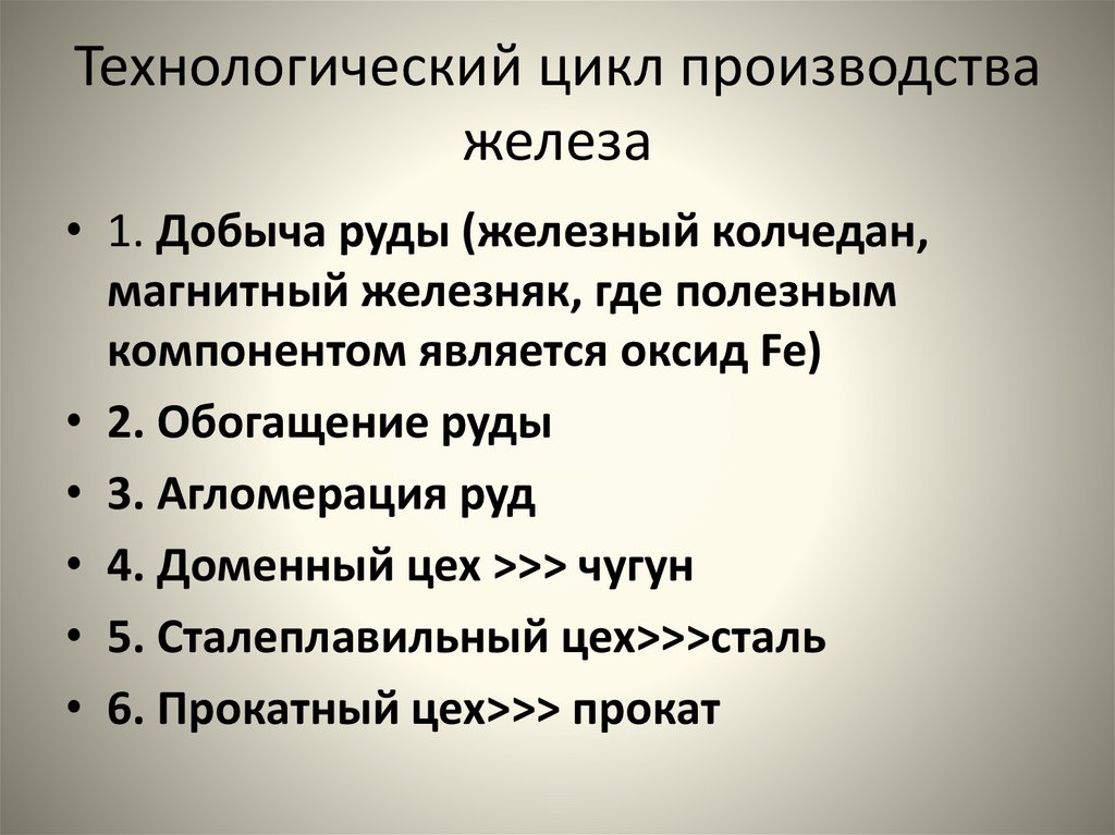 Технологический цикл. Особенности производства железа. Каким образом использование железа изменило жизнь древних людей. Как менялось железо. Освоили производство железа сочинение.