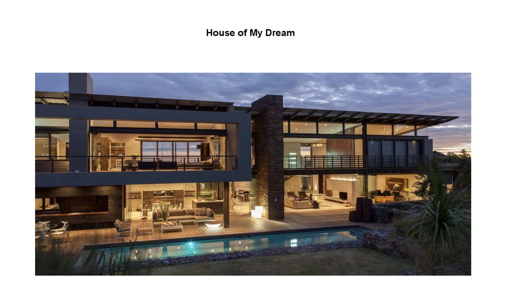 house of my dream presentation