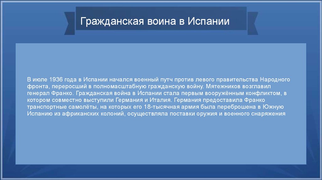 Вторая мировая война причины и планы участников