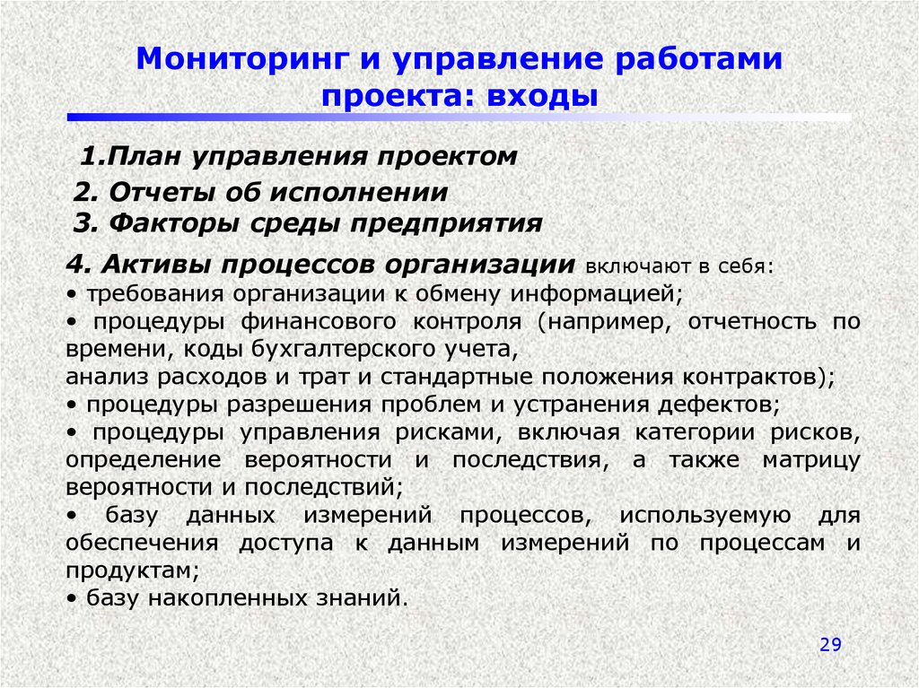 Финансовый мониторинг проекта. Мониторинг проекта входит. Активы процессов организации это. Мониторинг проекта и отчетность. Мониторинг проекта презентация.