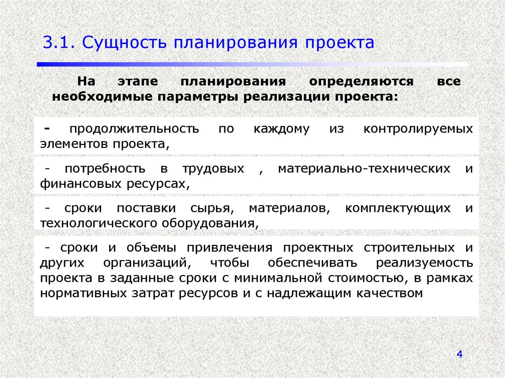 Первый шаг планирования проекта устанавливающий связи между планом проекта и потребностями заказчика