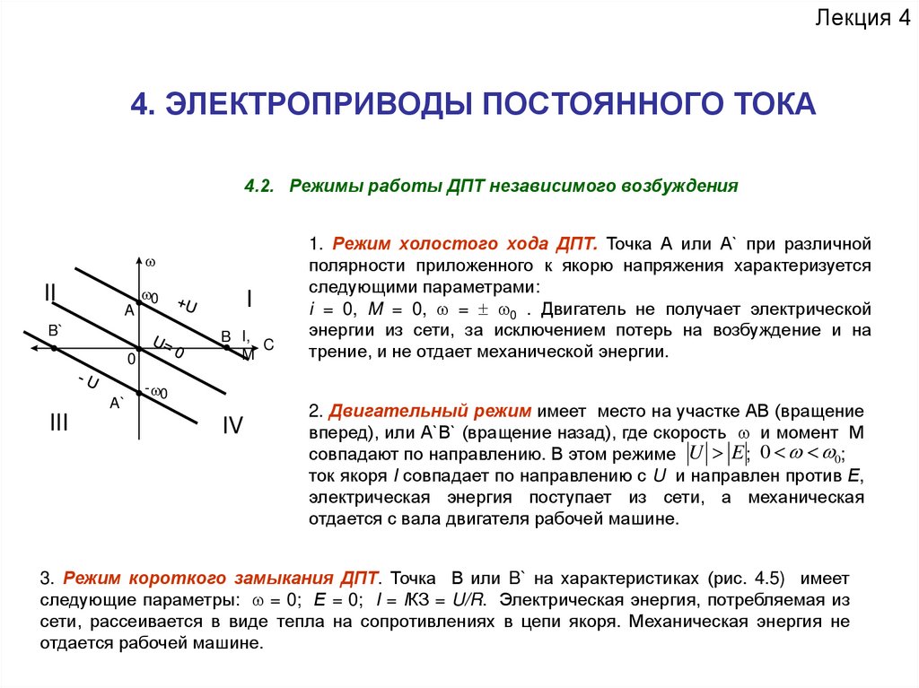 Режим двигателя. Двигательный режим двигателя постоянного тока. Режим холостого хода ДПТ. Режимы работы двигателя постоянного тока. Номинальный режим работы двигателя постоянного тока.