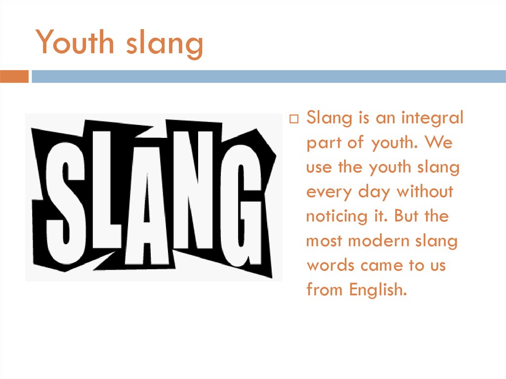 Slang sex words