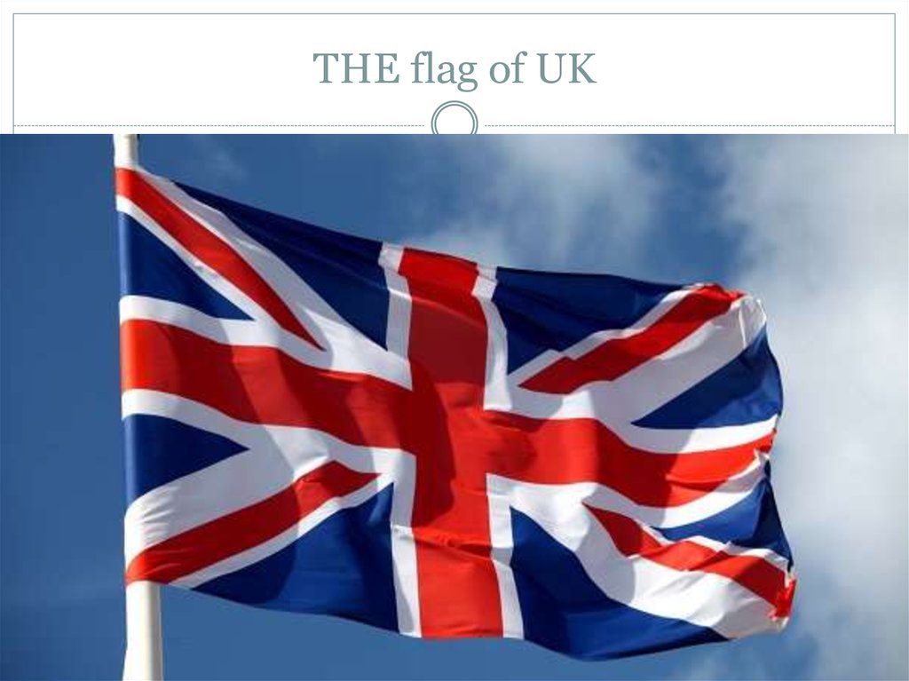 THE flag of UK