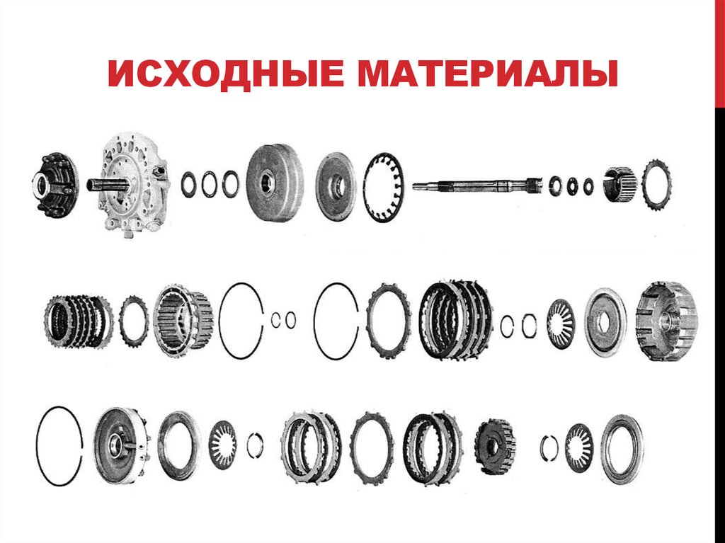 Исходные материалы