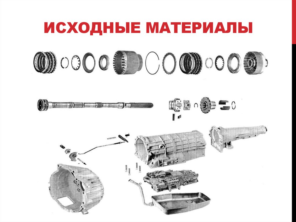 Исходные материалы