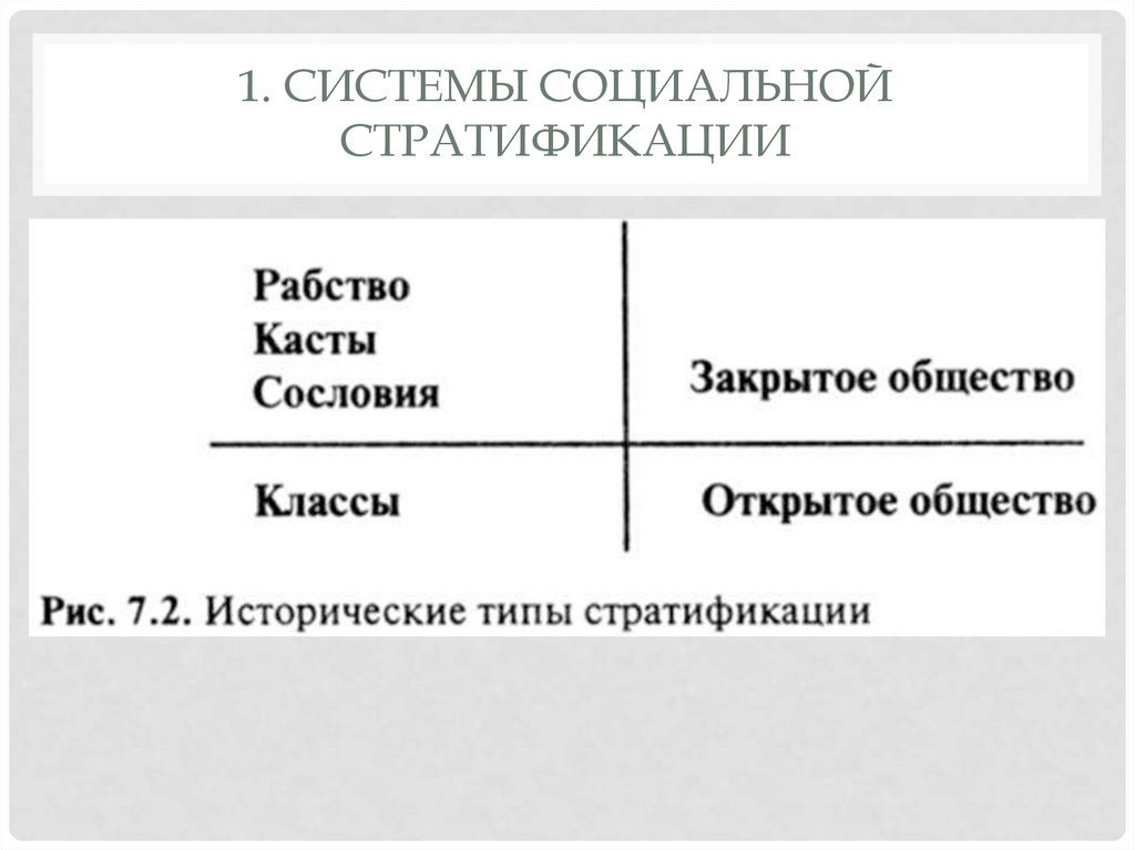 Стратификация план егэ