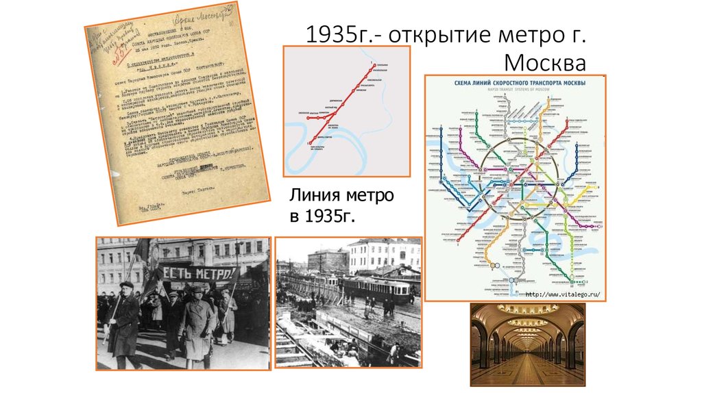 Метро москвы история