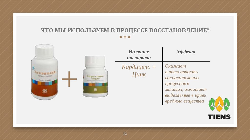 ЧТО МЫ ИСПОЛЬЗУЕМ В ПРОЦЕССЕ ВОССТАНОВЛЕНИЕ?