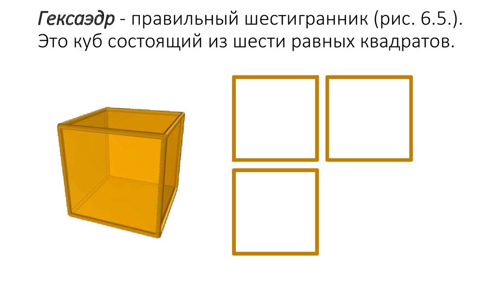 Состоит из шести. Куб (гексаэдр)схема. Куб правильный шестигранник. Правильный шестигранник, состоящий из шести равных квадратов. Куб или гексаэдр цветная модель 5д.