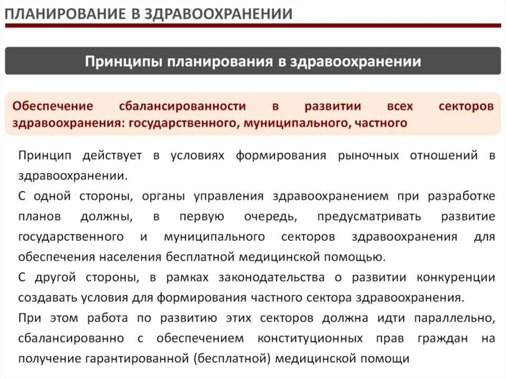 Планирование здравоохранения виды планов методы планирования