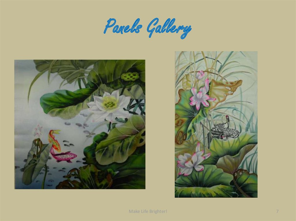Panels Gallery