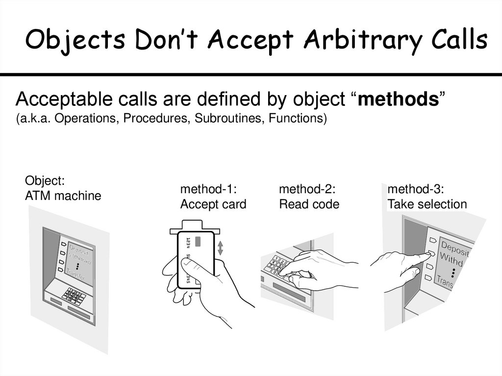 Objects Don’t Accept Arbitrary Calls