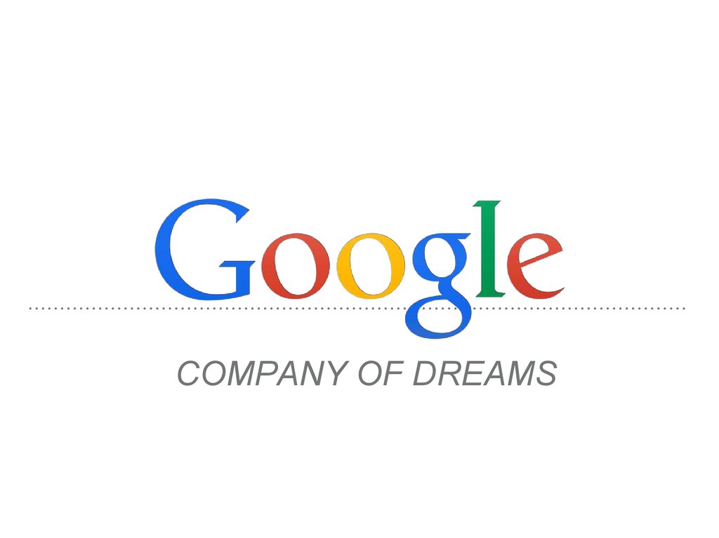 presentation about google company