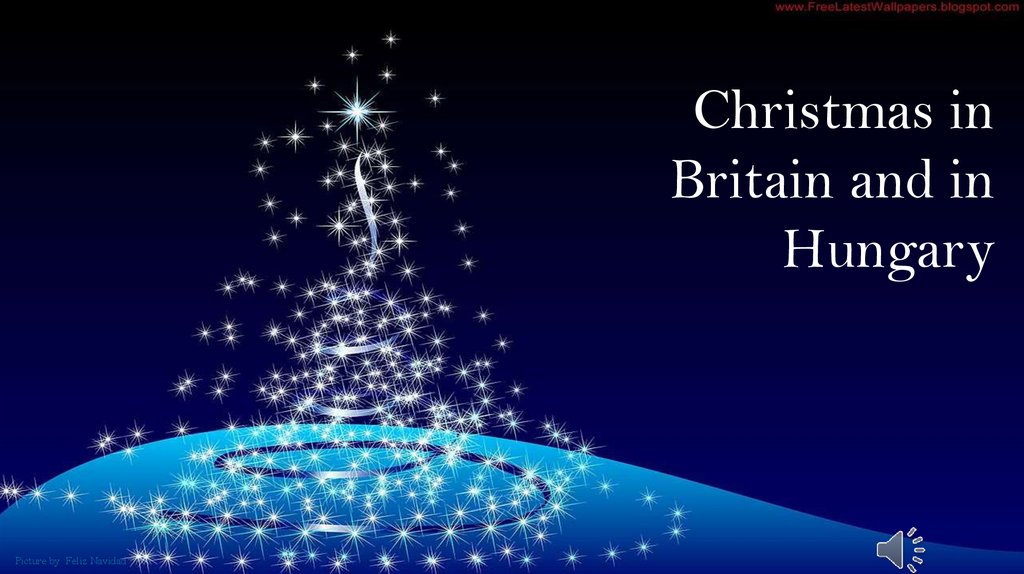 Christmas in Britain and in Hungary