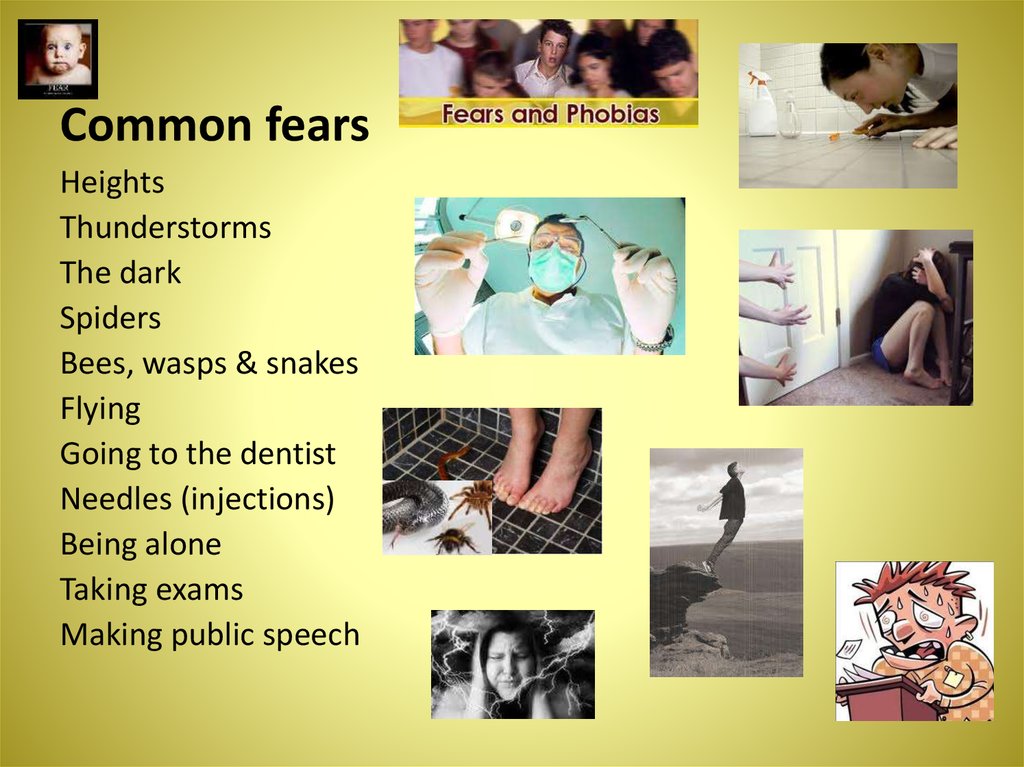 Common fears
