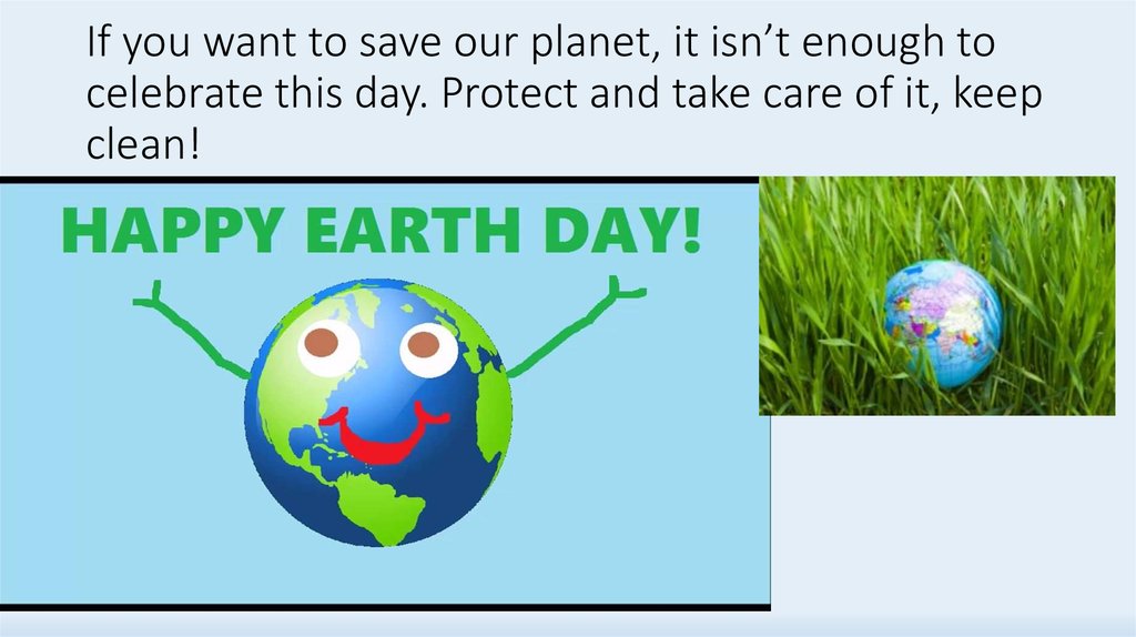 How to save our planet презентация