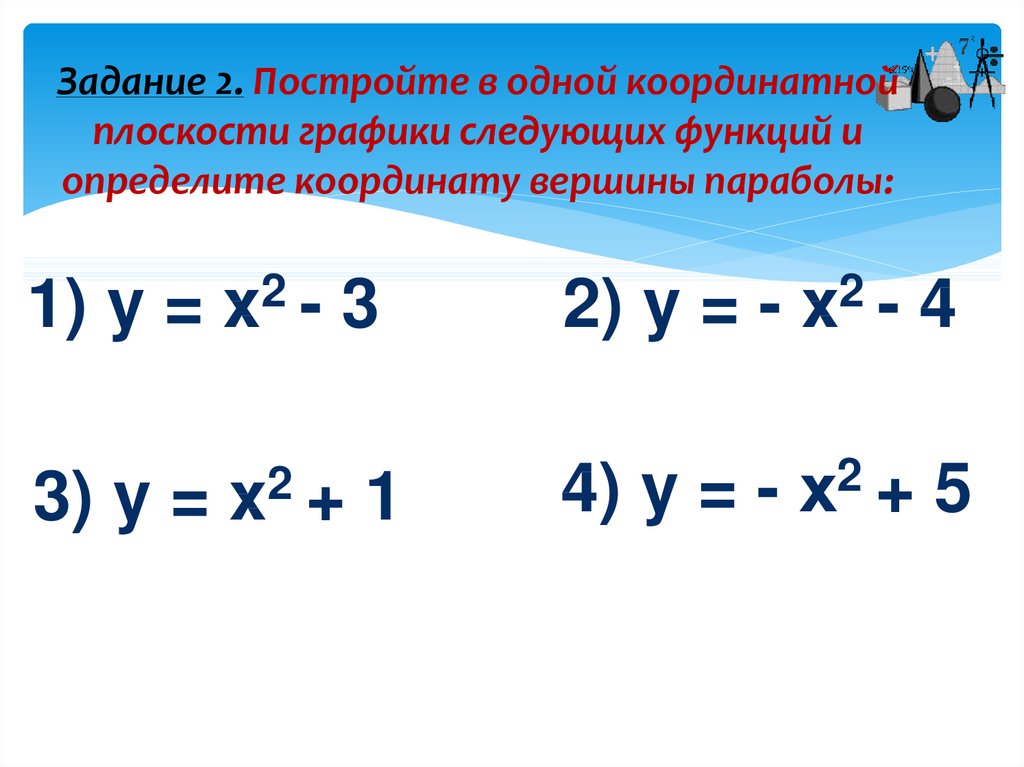 Презентация график функции 8 класс дорофеев