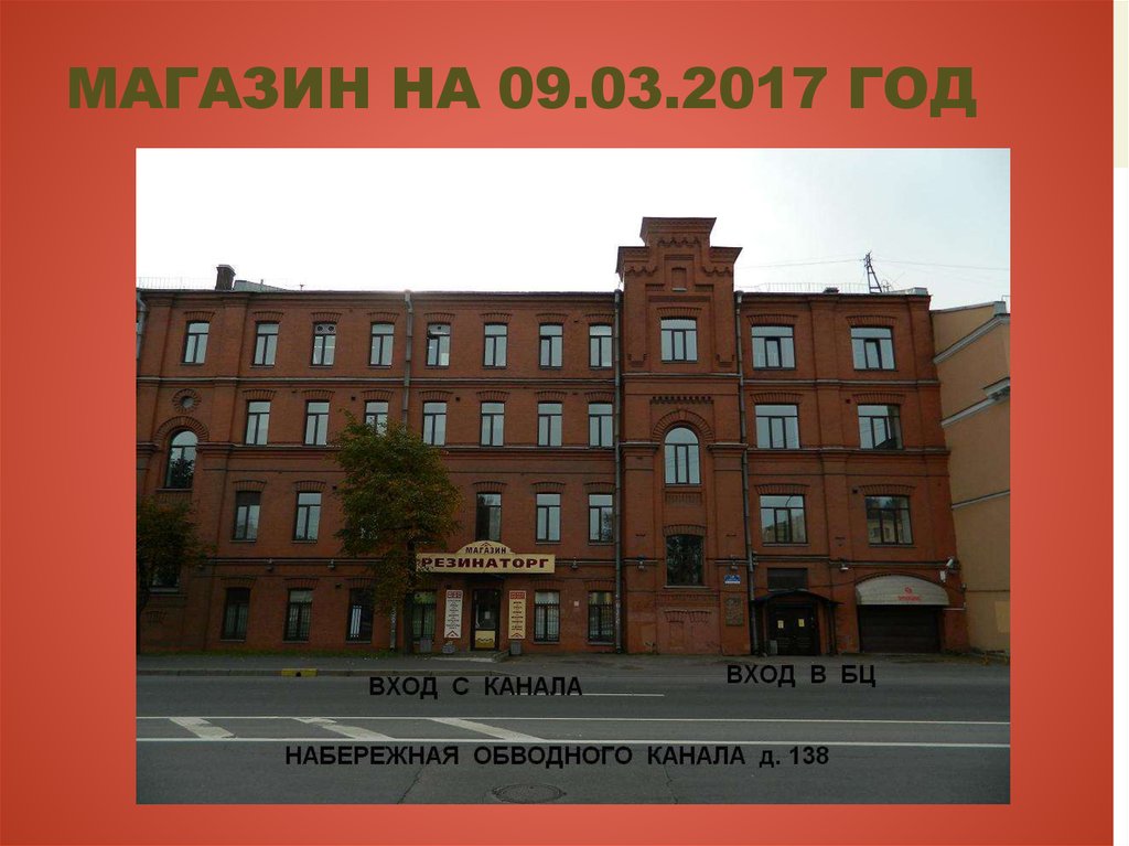 Магазин на 09.03.2017 год