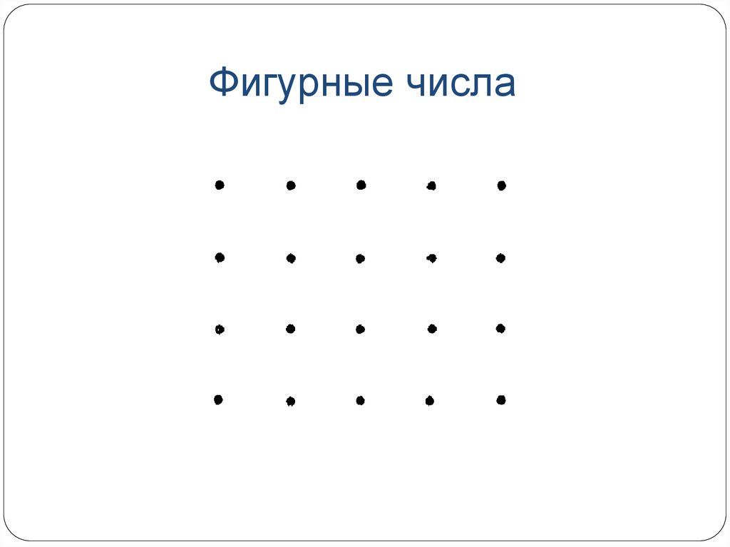 Целые числа теория. Фигурные числа. Фигурные числа примеры. Теория фигурных чисел. Реферат фигурные числа.