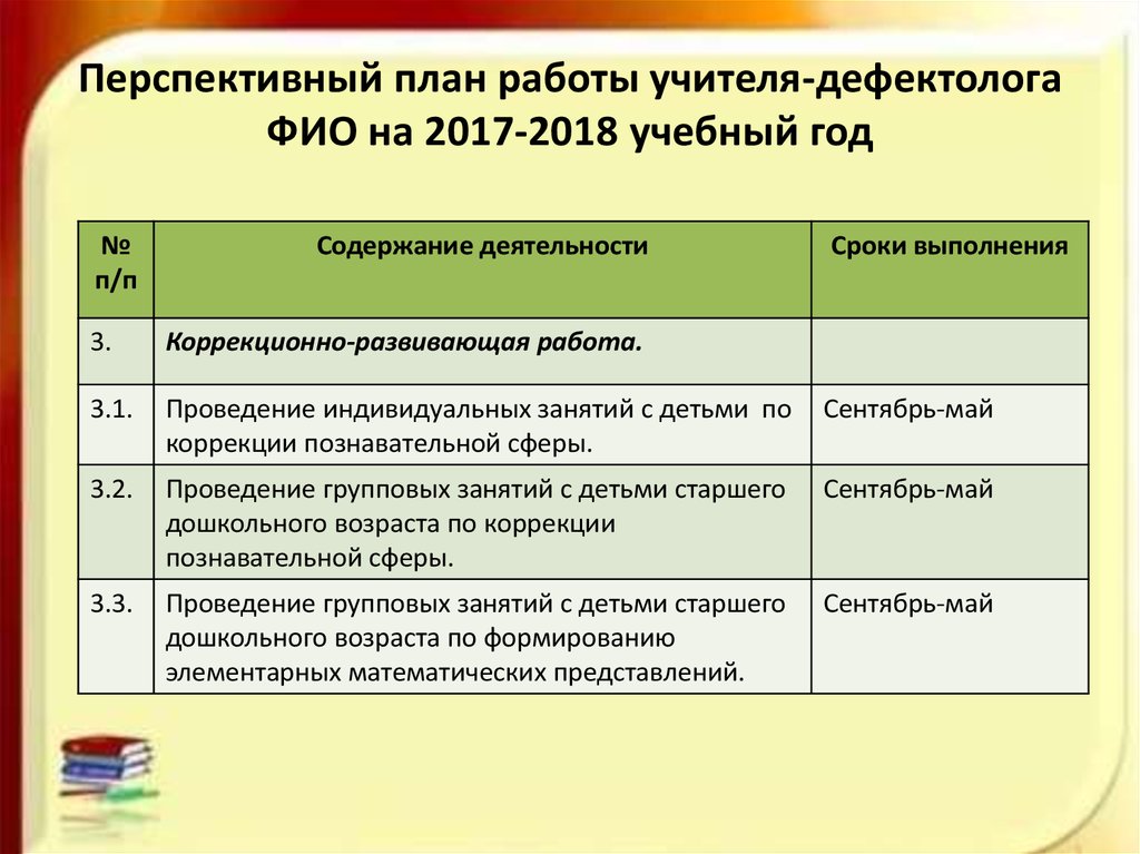 Какие документы могут быть приложениями к перспективному годовому плану педагога организатора