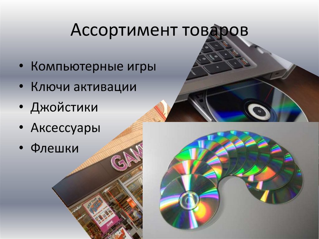 Ассортимент товаров