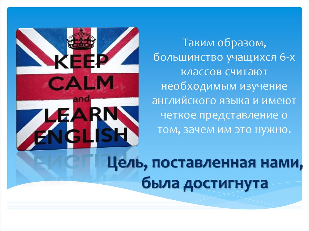 Почему современный английский язык стал международным проект