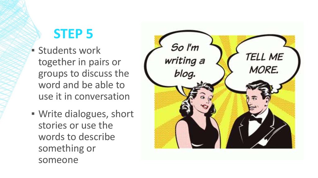 In pairs discuss the following. Dialogues in pairs. Work in pairs.