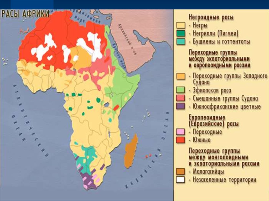 Расовый и национальный состав населения