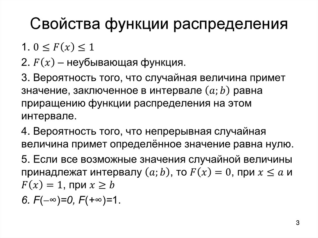 Условная функция распределения