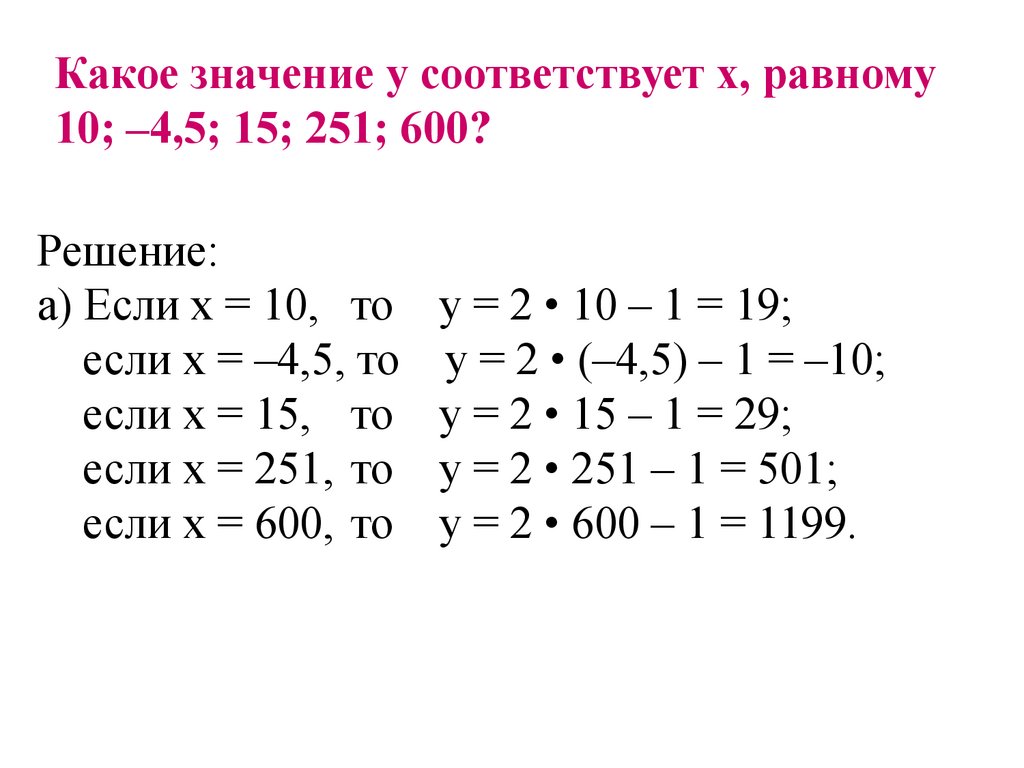 Вычислите первые 20 значений функции n excel