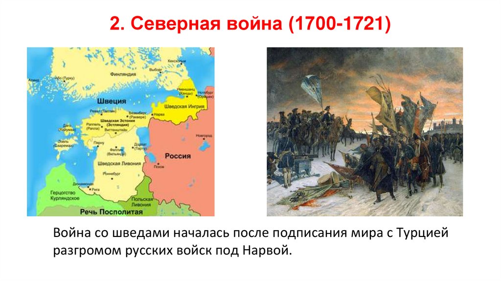 Начало северной войны было предопределено. Карта Северной войны 1700-1721.