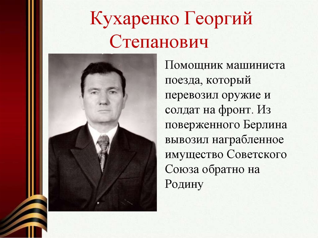 Кухаренко Георгий Степанович