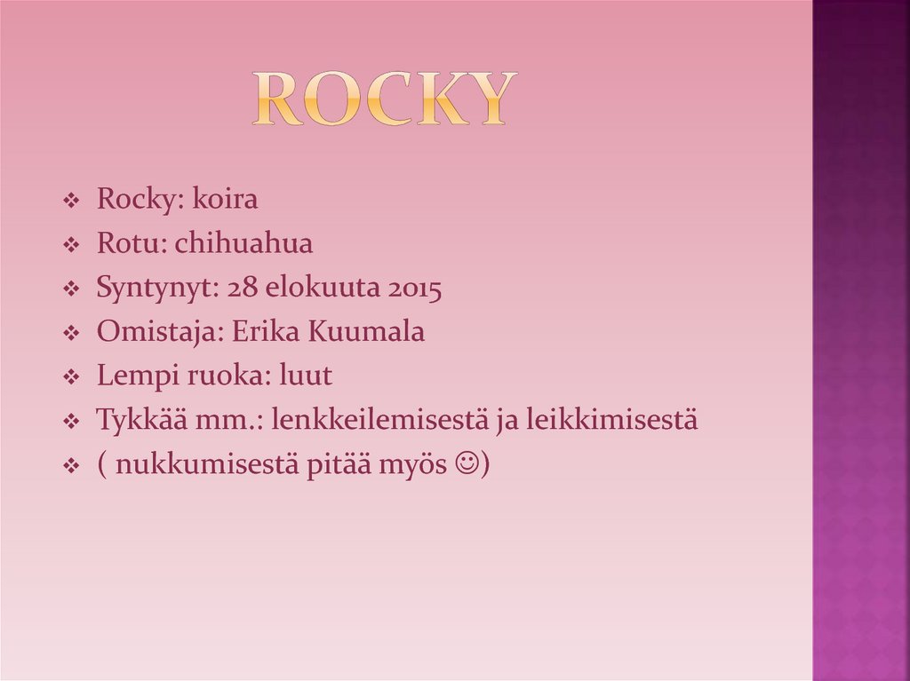 ROCKY
