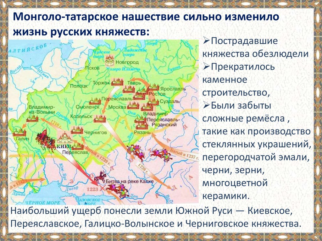 Что относится к руси. Монголо-татарское Нашествие сильно изменило жизнь русских княжеств. Земли Киевской Руси. Рост городов Киевской Руси. Возвышение Москвы монголо татарское Нашествие.